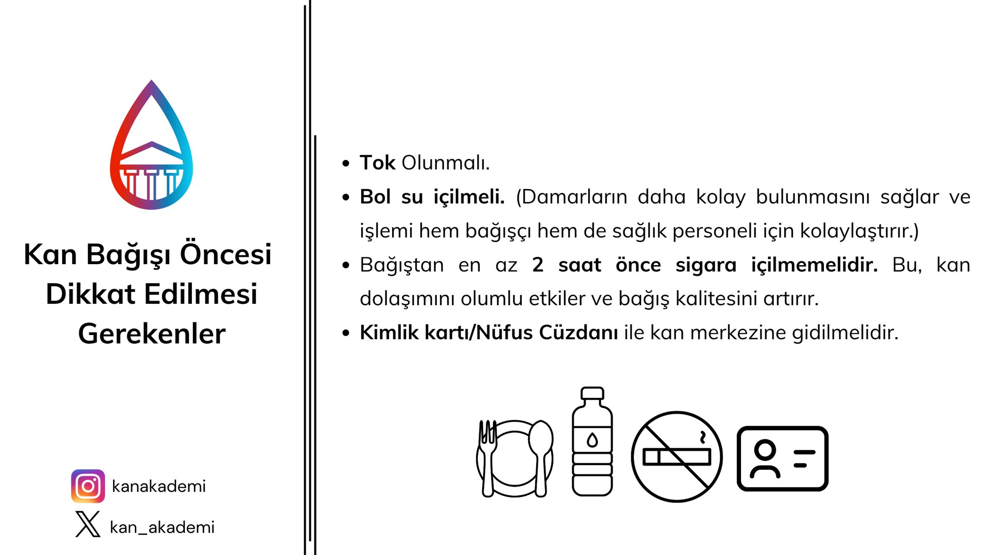 Kan Bağışı Öncesi Dikkat Edilmesi Gerekenler