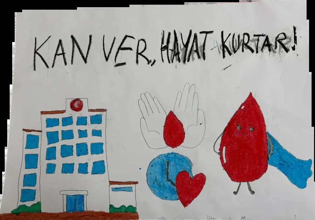 Didem, 12 yaşında çizimi